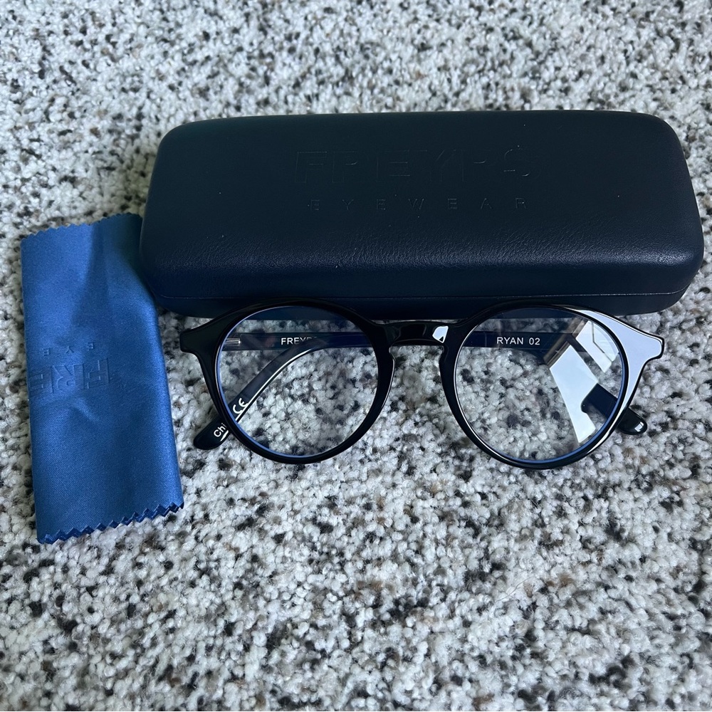FRYE Black Eyewear Glasses